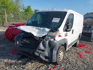 2017 Ram ProMaster Cargo with VIN 3C6TRVNGXHE509898, listed as a IAAI auction lot 40422460 with 191,912 mi miles. Bid and sale history available at carsss.com. Image 17.