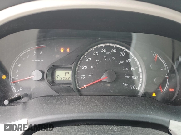 2012 Toyota Sienna LE AAS with VIN 5TDKK3DC8CS265274, listed as a Copart auction lot 54058245 with 175,063 mi miles and Salvage title. Bid and sale history available at DreamBid. Image 9.