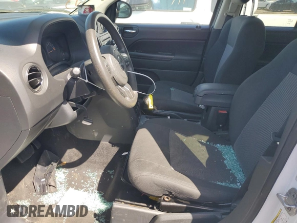 2015 Jeep Compass Sport with VIN 1C4NJCBA7FD190925, listed as a Copart auction lot 49669085 with 164,616 mi miles and Salvage Title. Bid and sale history available at carsss.com. Image 7.
