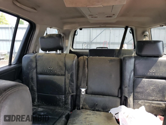 2007 Infiniti QX56 z VIN 5N3AA08C87N806622, wystawiony jako Copart lot #57411845 z przebiegiem 218 557 mil mil oraz Czysty tytuł • Clean title. Historia ofert i sprzedaży dostępna na DreamBid. Obrazek 10.