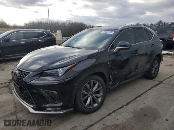 2019 Lexus NX 300 z VIN JTJYARBZ6K2145029, wystawiony jako Copart lot #83463514 z przebiegiem 68 788 mil mil oraz Szkoda całkowita • Salvage title. Historia ofert i sprzedaży dostępna na DreamBid. Obrazek 1.