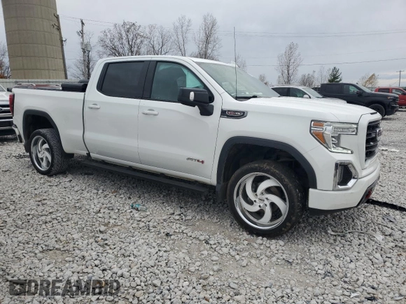 2021 GMC Sierra 1500 AT4 with VIN 1GTP9EEL8MZ279705, listed as a Copart auction lot 78482414 with 133,031 mi miles and Non Repairable. Bid and sale history available at carsss.com. Image 4.