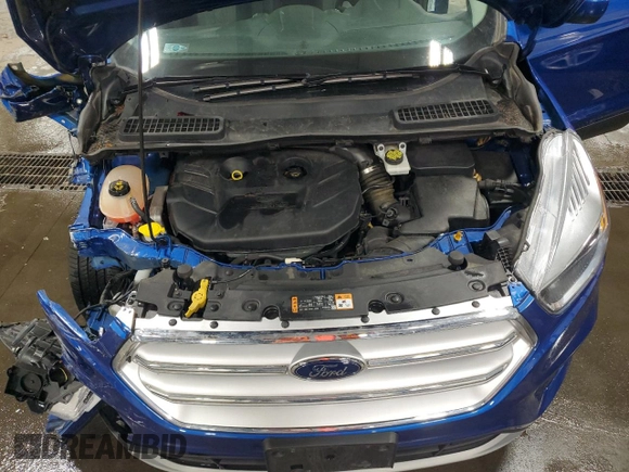 2017 Ford Escape SE with VIN 1FMCU9G99HUD41729, listed as a Copart auction lot 52117395 with 63,112 mi miles and Salvage Title. Bid and sale history available at carsss.com. Image 13.