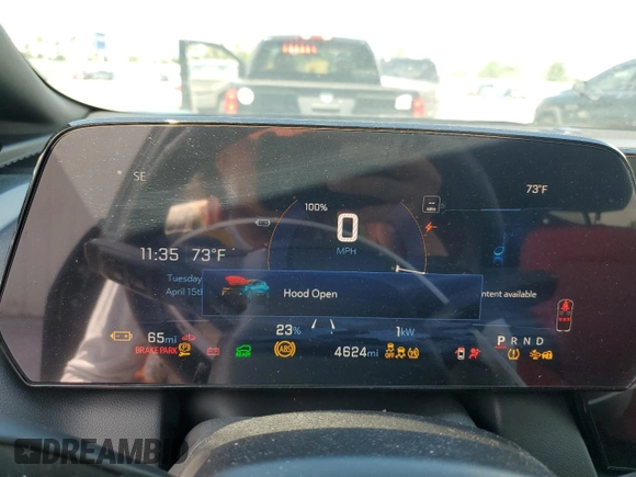 2025 Chevrolet Equinox EV RS z VIN 3GN7DSRP7SS124364, wystawiony jako Copart lot #53057455 z przebiegiem 4624 mil mil oraz Szkoda całkowita • Salvage title. Historia ofert i sprzedaży dostępna na DreamBid. Obrazek 9.