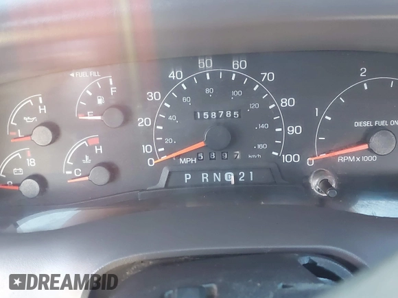 2000 Ford F-350 XL with VIN 3FTSW30F8YMA69377, listed as a IAAI auction lot 41273100 with 158,785 mi miles and . Bid and sale history available at DreamBid. Image 7.