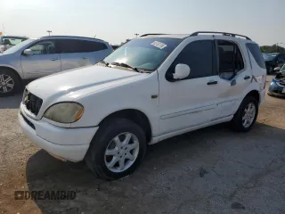2000 Mercedes-Benz M-Class with VIN 4JGAB72E8YA200237, listed as a Copart auction lot 65765134 with 194,399 mi miles and Clean Title. Bid and sale history available at carsss.com. Image 1.