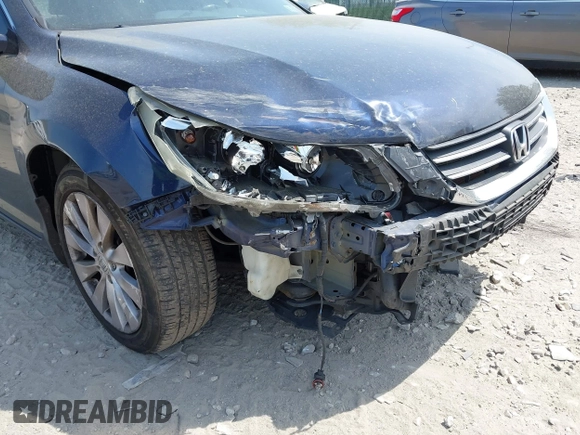 2013 Honda Accord EX-L with VIN 1HGCR2F89DA031843, listed as a IAAI auction lot 42108077 with 154,419 mi miles and . Bid and sale history available at DreamBid. Image 6.