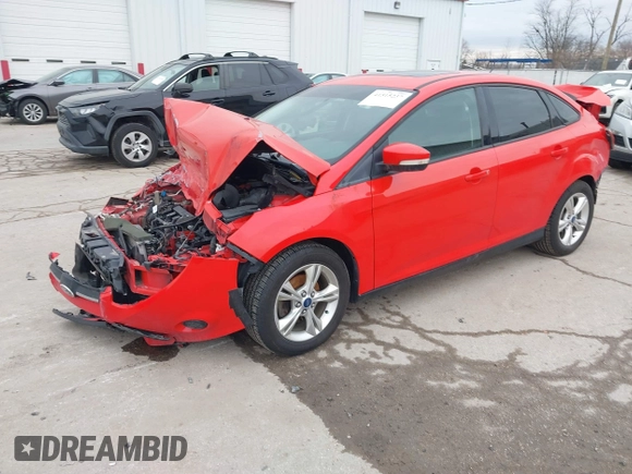 2013 Ford Focus SE with VIN 1FADP3F24DL150307, listed as a IAAI auction lot 41515237 with 130,387 mi miles. Bid and sale history available at carsss.com. Image 2.
