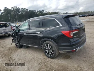 2021 Honda Pilot Touring 8-Passenger with VIN 5FNYF5H96MB000075, listed as a Copart auction lot 79339844 with 53,078 mi miles and Salvage Title. Bid and sale history available at DreamBid. Image 2.