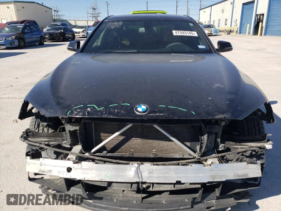 2015 BMW 7 Series 740Li xDrive with VIN WBAYF4C51FGS99088, listed as a Copart auction lot 47593145 with 133,825 mi miles and Salvage Title. Bid and sale history available at carsss.com. Image 5.