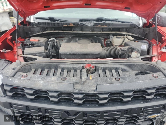 2021 Chevrolet Silverado 1500 Work Truck with VIN 1GCPYAEH3MZ139150, listed as a Copart auction lot 45953515 with 55,394 mi miles and Salvage Title. Bid and sale history available at DreamBid. Image 12.