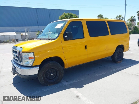 2012 Ford Econoline Cargo Commercial with VIN 1FTNE2EL7CDA09376, listed as a IAAI auction lot 42385074 with 161,909 mi miles and . Bid and sale history available at DreamBid. Image 2.