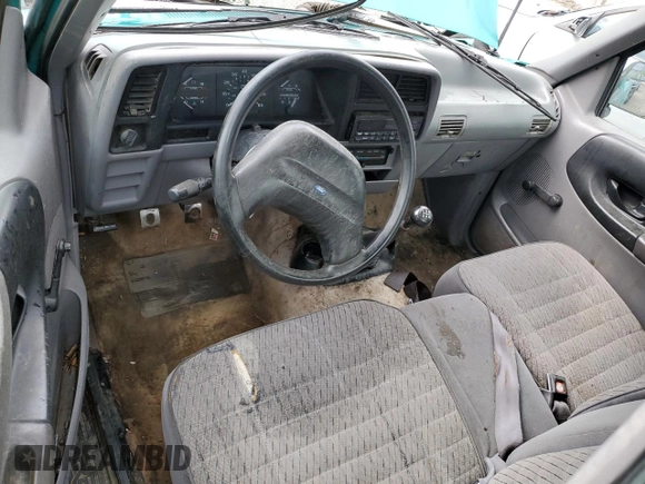 1994 Ford Ranger Splash with VIN 1FTCR10AXRPA64052, listed as a Copart auction lot 53310385 with 342,022 mi miles and Non repairable. Bid and sale history available at DreamBid. Image 8.