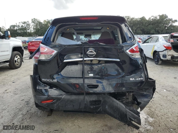 2015 Nissan Rogue SL with VIN 5N1AT2MV5FC769318, listed as a Copart auction lot 80272594 with 158,155 mi miles and Salvage Title. Bid and sale history available at carsss.com. Image 6.