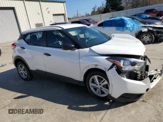 2020 Nissan Kicks S z VIN 3N1CP5BVXLL481108, wystawiony jako Copart lot #43599265 z przebiegiem 34 862 mil mil oraz Szkoda całkowita • Salvage title. Historia ofert i sprzedaży dostępna na DreamBid. Obrazek 4.