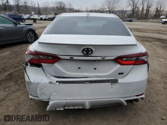 2023 Toyota Camry SE with VIN 4T1G11AK7PU135153, listed as a Copart auction lot 47253645 with 31,246 mi miles and Salvage Title. Bid and sale history available at DreamBid. Image 6.