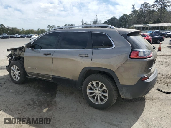 2019 Jeep Cherokee Latitude with VIN 1C4PJMCX5KD193754, listed as a Copart auction lot 45904625 with 83,807 mi miles and Salvage Title. Bid and sale history available at carsss.com. Image 2.