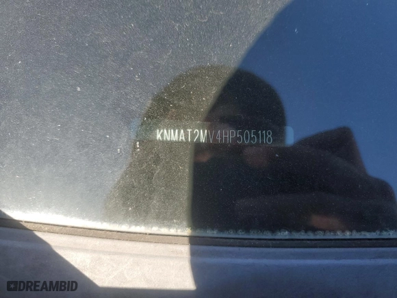2017 Nissan Rogue S with VIN KNMAT2MV4HP505118, listed as a Copart auction lot 48347955 with 51,029 mi miles and Salvage Title. Bid and sale history available at carsss.com. Image 13.