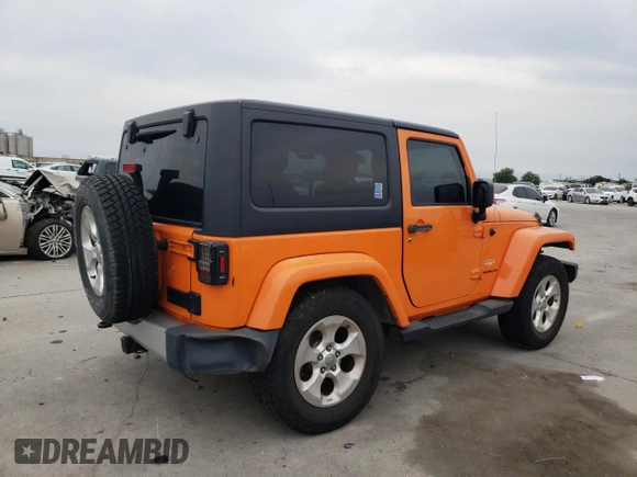 2013 Jeep Wrangler Sahara с VIN 1C4AJWBG4DL557688, выставлен на аукционе Copart как лот 57789095 с пробегом 104 461 миль миль и Списание • Salvage title. История ставок и продаж доступна на DreamBid. Изображение 3.