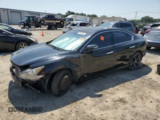 2014 Nissan Maxima SV z VIN 1N4AA5AP4EC462633, wystawiony jako Copart lot #60124815 z przebiegiem Nie podano mil oraz Szkoda całkowita • Salvage title. Historia ofert i sprzedaży dostępna na DreamBid. Obrazek 1.