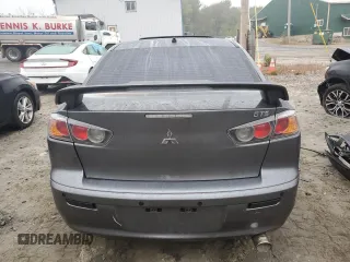 2009 Mitsubishi Lancer GTS with VIN JA3AU86W19U012925, listed as a Copart auction lot 72343934 with Not Provided miles and Salvage Title. Bid and sale history available at DreamBid. Image 6.