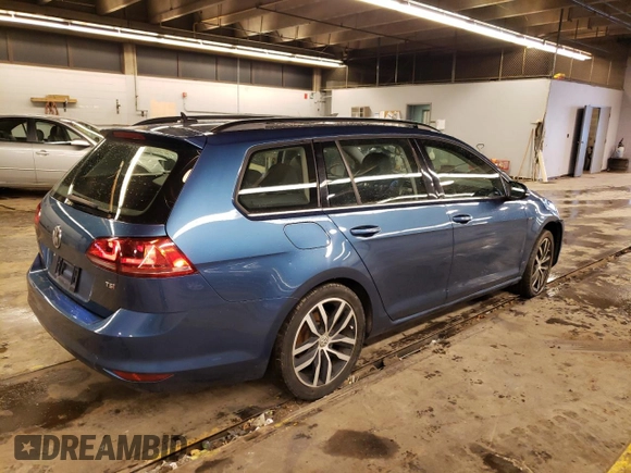2016 Volkswagen Golf SportWagen TSI S with VIN 3VWC17AU0GM518375, listed as a Copart auction lot 37646454 with 129,994 mi miles. Bid and sale history available at carsss.com. Image 3.