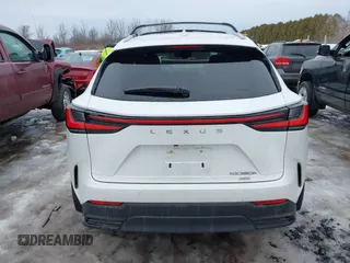 2025 Lexus NX with VIN JTJGKCEZ0S5024240, listed as a IAAI auction lot 41639711 with 9,449 mi miles. Bid and sale history available at carsss.com. Image 16.