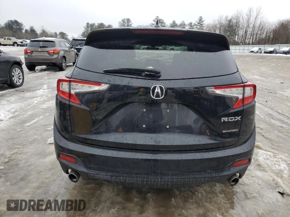 2020 Acura RDX with VIN 5J8TC2H39LL018595, listed as a Copart auction lot 45044785 with 68,484 mi miles and Salvage title. Bid and sale history available at DreamBid. Image 6.