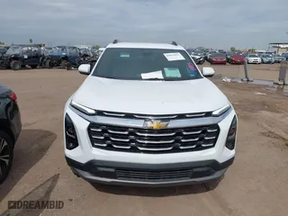 2025 Chevrolet Equinox FWD LT with VIN 3GNAXHEG3SL164652, listed as a IAAI auction lot 41813653 with 4,356 mi miles. Bid and sale history available at carsss.com. Image 12.
