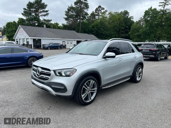 2020 Mercedes-Benz GLE 350 with VIN 4JGFB4KB9LA034295, listed as a Copart auction lot 61863425 with 101,678 mi miles and Clean title. Bid and sale history available at DreamBid. Image 1.