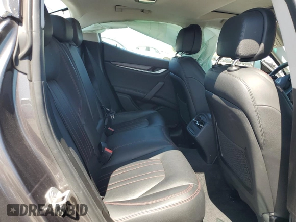 2016 Maserati Ghibli S with VIN ZAM57RSA3G1169053, listed as a Copart auction lot 58970355 with 73,843 mi miles and Salvage title. Bid and sale history available at DreamBid. Image 10.