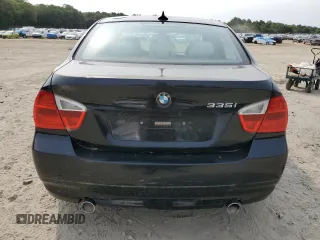 2007 BMW 3 Series 335i with VIN WBAVB73557VF51747, listed as a Copart auction lot 59434145 with Not provided miles and Clean title. Bid and sale history available at DreamBid. Image 6.