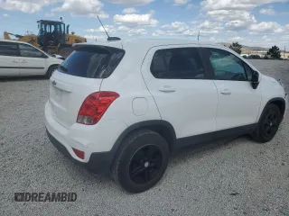 2020 Chevrolet Trax LS with VIN 3GNCJKSB7LL219895, listed as a Copart auction lot 57639035 with 81,063 mi miles and Salvage title. Bid and sale history available at DreamBid. Image 3.