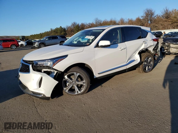 2023 Acura RDX w/Advance Package with VIN 5J8TC2H7XPL017822, listed as a Copart auction lot 41571114 with 2,274 mi miles. Bid and sale history available at carsss.com. Image 1.