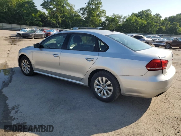 2015 Volkswagen Passat Wolfsburg Edition with VIN 1VWAT7A38FC076440, listed as a Copart auction lot 63204385 with 86,831 mi miles and Salvage title. Bid and sale history available at DreamBid. Image 2.