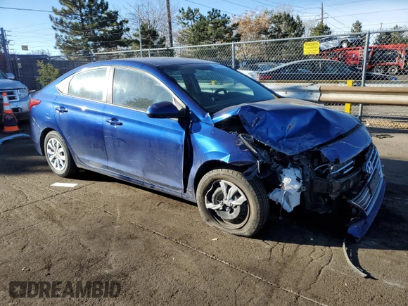 2019 Hyundai Accent SE with VIN 3KPC24A30KE066288, listed as a Copart auction lot 85975014 with 90,728 mi miles and Salvage Title. Bid and sale history available at carsss.com. Image 4.