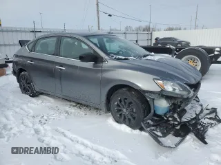 2018 Nissan Sentra S with VIN 3N1AB7AP3JY273771, listed as a Copart auction lot 45819765 with 52,003 mi miles and Salvage Title. Bid and sale history available at carsss.com. Image 5.