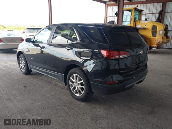 2024 Chevrolet Equinox LT with VIN 3GNAXUEG7RL339245, listed as a IAAI auction lot 42150507 with 22,621 mi miles and . Bid and sale history available at DreamBid. Image 3.