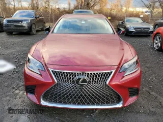 2018 Lexus LS with VIN JTHB51FF5J5005774, listed as a Copart auction lot 53837745 with 21,328 mi miles and Salvage Title. Bid and sale history available at carsss.com. Image 7.