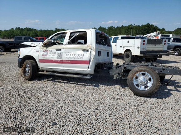 2019 Ram 2500 Tradesman with VIN 3C6UR5HJ6KG574674, listed as a Copart auction lot 61274934 with 51,372 mi miles and Salvage Title. Bid and sale history available at carsss.com. Image 2.