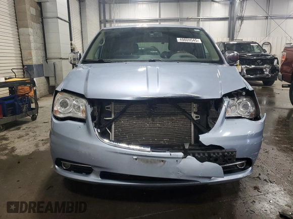 2013 Chrysler Town & Country Limited with VIN 2C4RC1GG9DR646141, listed as a Copart auction lot 49809545 with 129,720 mi miles and Salvage Title. Bid and sale history available at carsss.com. Image 5.