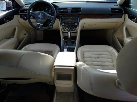 2012 Volkswagen Passat TDI SEL Premium with VIN 1VWCN7A38CC002224, listed as a Copart auction lot 43112335 with 158,862 mi miles and Salvage Title. Bid and sale history available at carsss.com. Image 8.