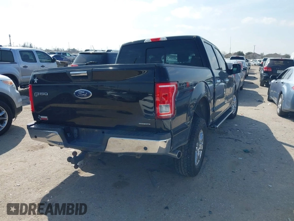2015 Ford F-150 XLT with VIN 1FTEW1EF4FKD15422, listed as a IAAI auction lot 41593431 with 112,102 mi miles. Bid and sale history available at carsss.com. Image 4.