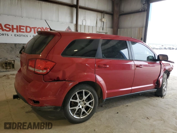 2017 Dodge Journey GT with VIN 3C4PDDEGXHT610387, listed as a Copart auction lot 49231325 with 93,383 mi miles and Salvage Title. Bid and sale history available at DreamBid. Image 3.