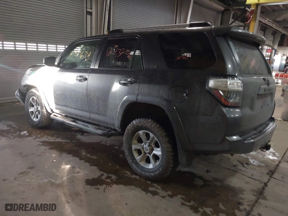 2019 Toyota 4Runner SR5 with VIN JTEZU5JRXK5192308, listed as a IAAI auction lot 41327678 with 127,320 mi miles. Bid and sale history available at carsss.com. Image 3.