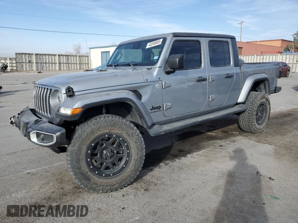 2021 Jeep Gladiator Sport S z VIN 1C6JJTAM1ML508266, wystawiony jako Copart lot #45349555 z przebiegiem 47 883 mil mil oraz Szkoda całkowita • Salvage title. Historia ofert i sprzedaży dostępna na DreamBid. Obrazek 1.