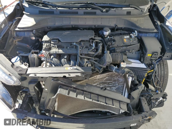 2023 Hyundai Kona SEL with VIN KM8K32ABXPU974059, listed as a Copart auction lot 46161695 with 29,762 mi miles and Salvage Title. Bid and sale history available at DreamBid. Image 12.