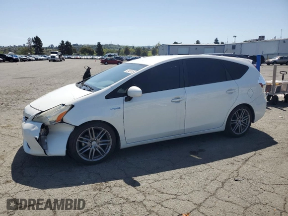 2013 Toyota Prius Two with VIN JTDZN3EUXD3191310, listed as a Copart auction lot 52455105 with 162,237 mi miles and Salvage Title. Bid and sale history available at DreamBid. Image 1.