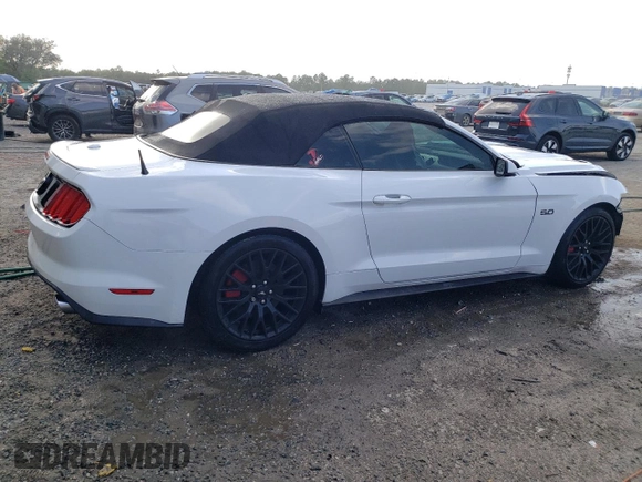 2015 Ford Mustang GT Premium with VIN 1FATP8FF1F5368028, listed as a Copart auction lot 52133395 with 79,260 mi miles and Salvage Title. Bid and sale history available at DreamBid. Image 3.