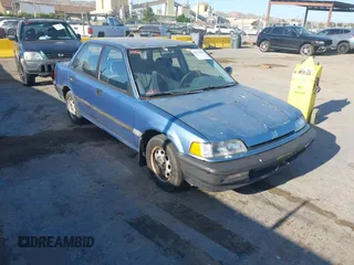 1991 Honda Civic z VIN JHMED3646MS016038, wystawiony jako IAAI lot #42212014 z przebiegiem 180 514 mil mil oraz . Historia ofert i sprzedaży dostępna na DreamBid. Obrazek 1.
